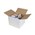 Cumberland 7102A Shipping Box White 290 x 280 x 250mm