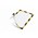 Durable 4945130 Sign Holders Magnetic Security A4 Yellow  Black Pack 5
