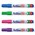 Artline 90 Permanent Marker Chisel 25mm Assorted Brights Box 12