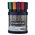 Staedtler 352KP19 Lumocolor Permanent Marker Bullet Assorted Cup 19