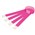 Rexel 9861109 ID Serial Number Wrist Bands Fluoro Pink Pack 100