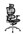 Executive Ergo Chair High Mesh Back  Seat with Head Rest Seat Slider Lumbar Support Black