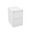 Filing Cabinet GFCA2  2 Drawer White Satin