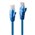 Lindy 1m CAT6 UUTP Gigabit Network Cable Blue