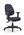 Express P350HCMB High Back Clerical Chair Adjustable Back with Arms  3 Lever Black
