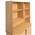 Aspire Hutch 1800W x 315D x 1075H mm Beech Ironstone