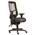 Swift Clerical Chair With Arms Square High Back 3 Lever  Black