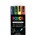Posca PC5M4PASS Paint Marker PC5M Bullet Medium Assorted Wallet 4
